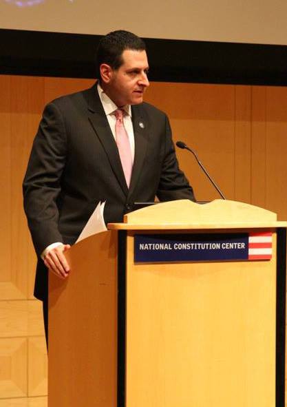Hosting the Forum to Address Active Shooter Incidents at the National Constitution Center with the DBI, DHS, Philadelphia Police and Phychological Community, 2013